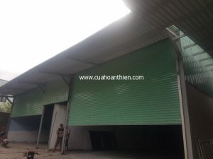 Cửa cuốn Đài Loan Hoàn Thiên ngang 5met cao 4met
